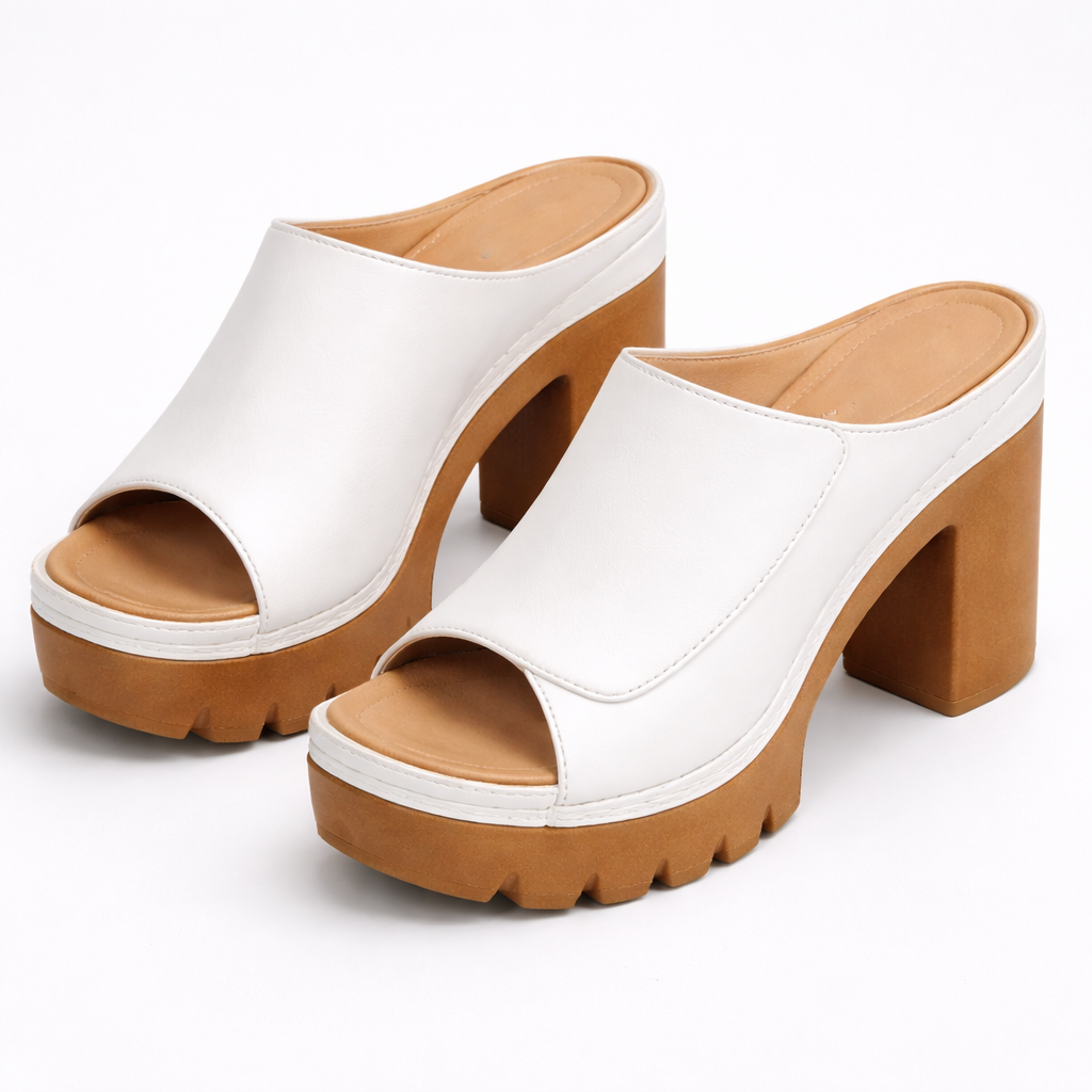 Mizella | Sandales Plateforme Élégantes à Talon Épais