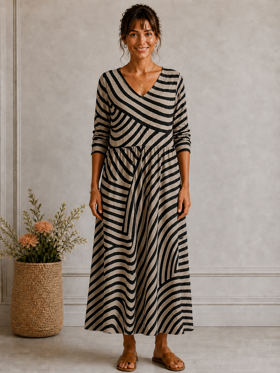 Grace™ - Robe intemporelle dissimulant le ventre