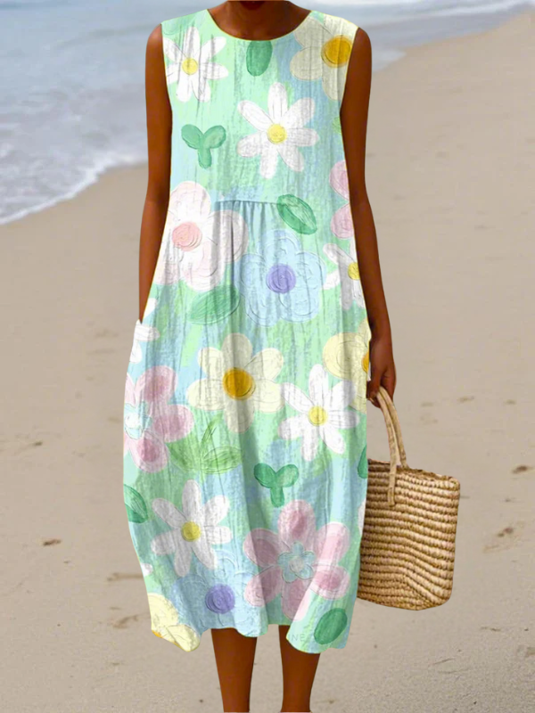 Erin | Vestido Midi Pastel Blossom