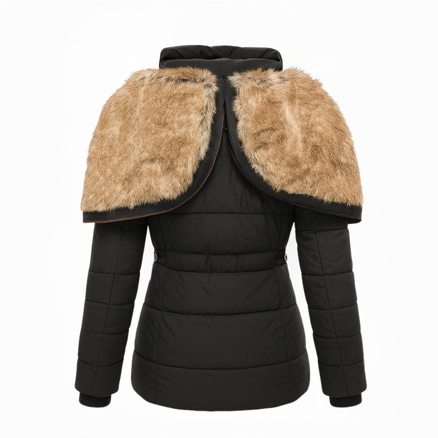 Anna | Manteau d'hiver avec doublure en fourrure