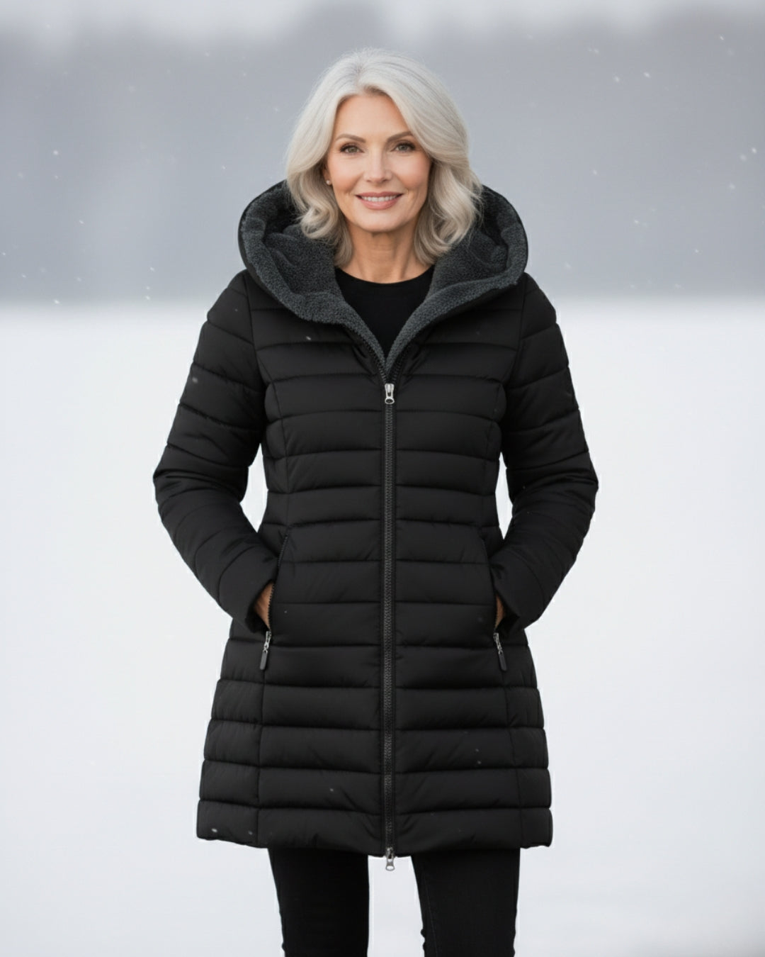 Clair | Manteau Puffer Doublé en Fleece