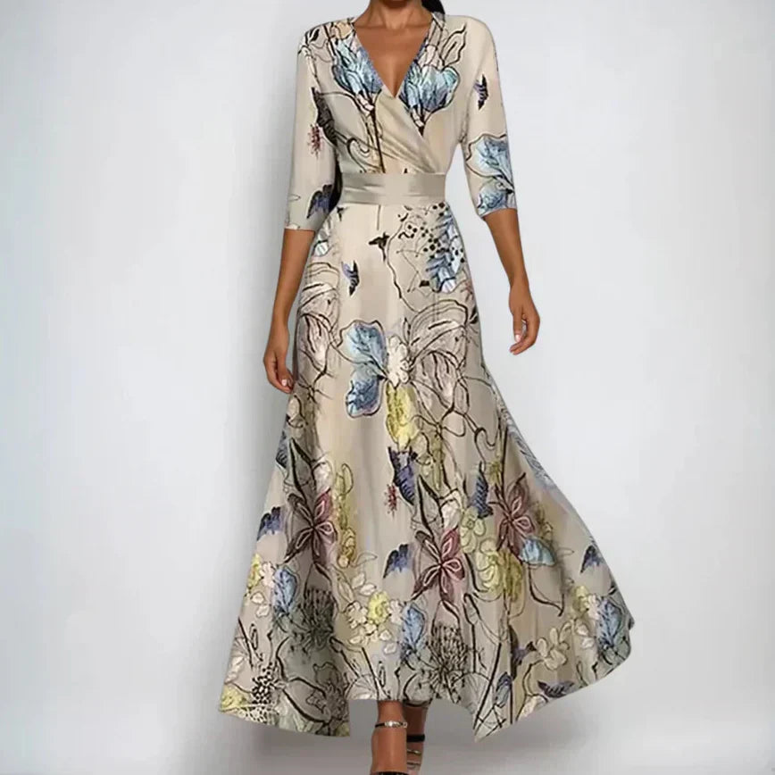 Emily | Robe Florale Élégante
