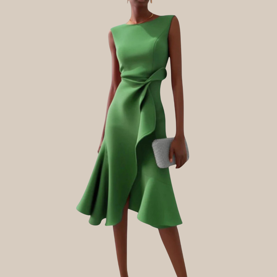 DARLENE | Robe Midi Sophistiquée