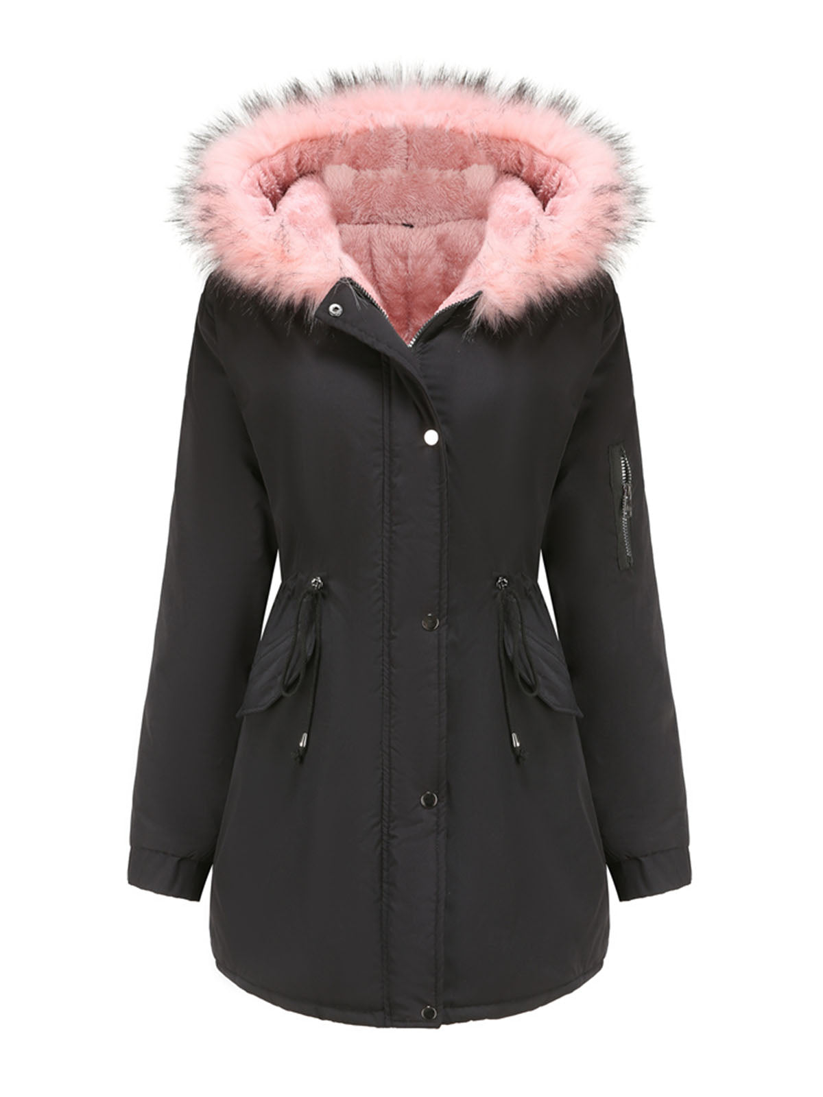 Arielle | Parka d'hiver avec doublure en fourrure douce