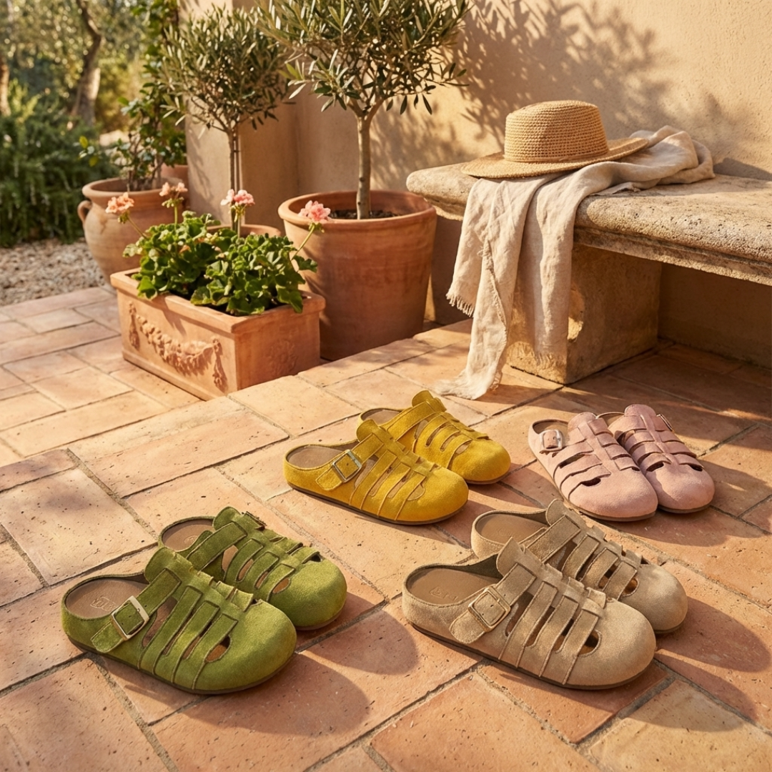 Clara | Sandales Mules de Confort sans Fermeture
