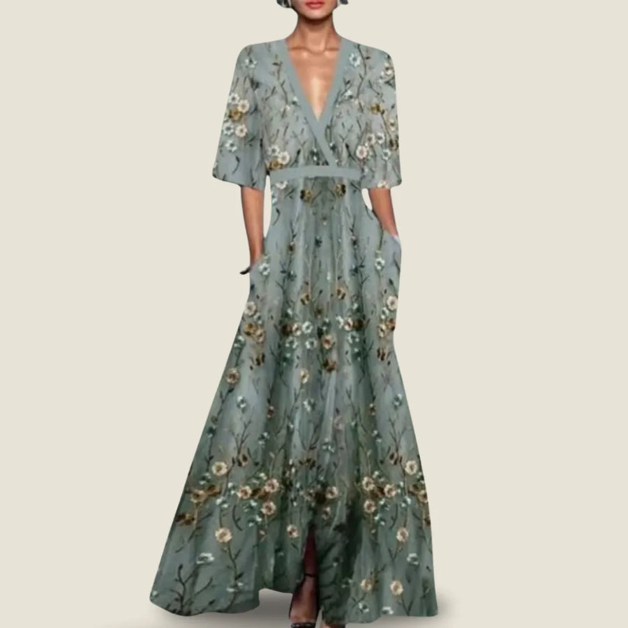 Chloé | Robe Florale Élégante