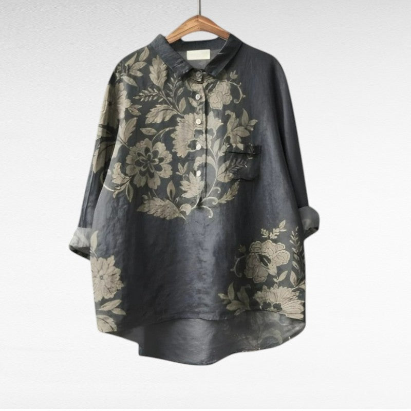 Celeste | Sofisticada Blusa de Verão