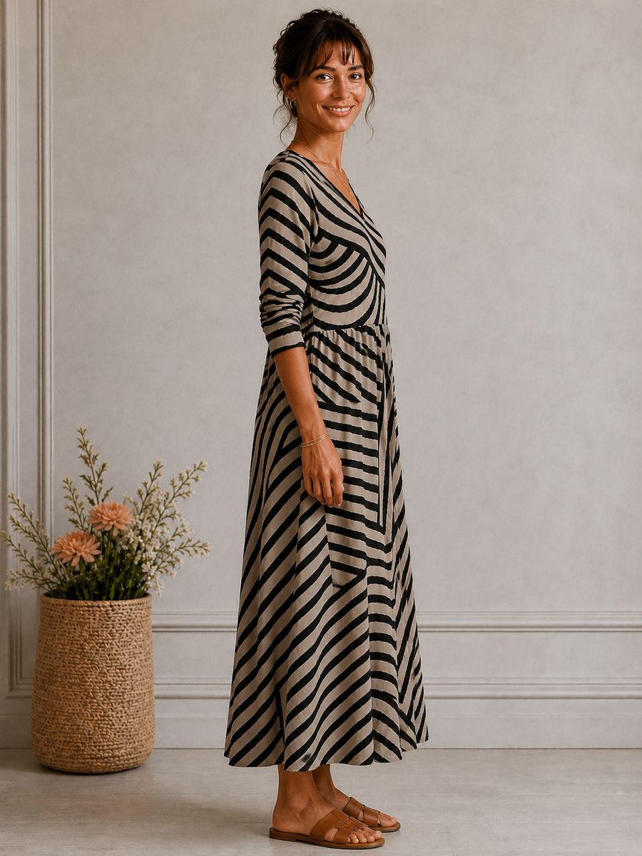 Grace™ - Robe intemporelle dissimulant le ventre