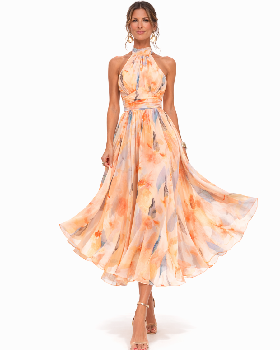 Aurora | Robe à Col Halter