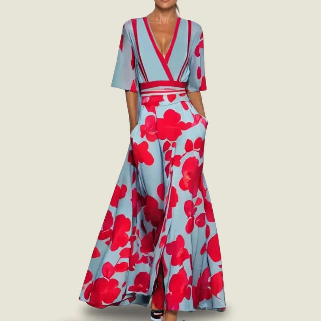 Chloé | Robe Florale Élégante