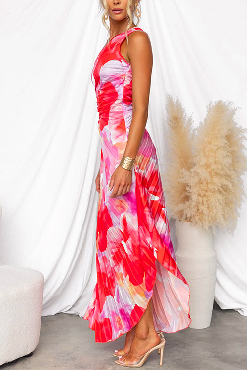 Isabelle™ | Robe Maxi Fleurie à Épaules Dénudées