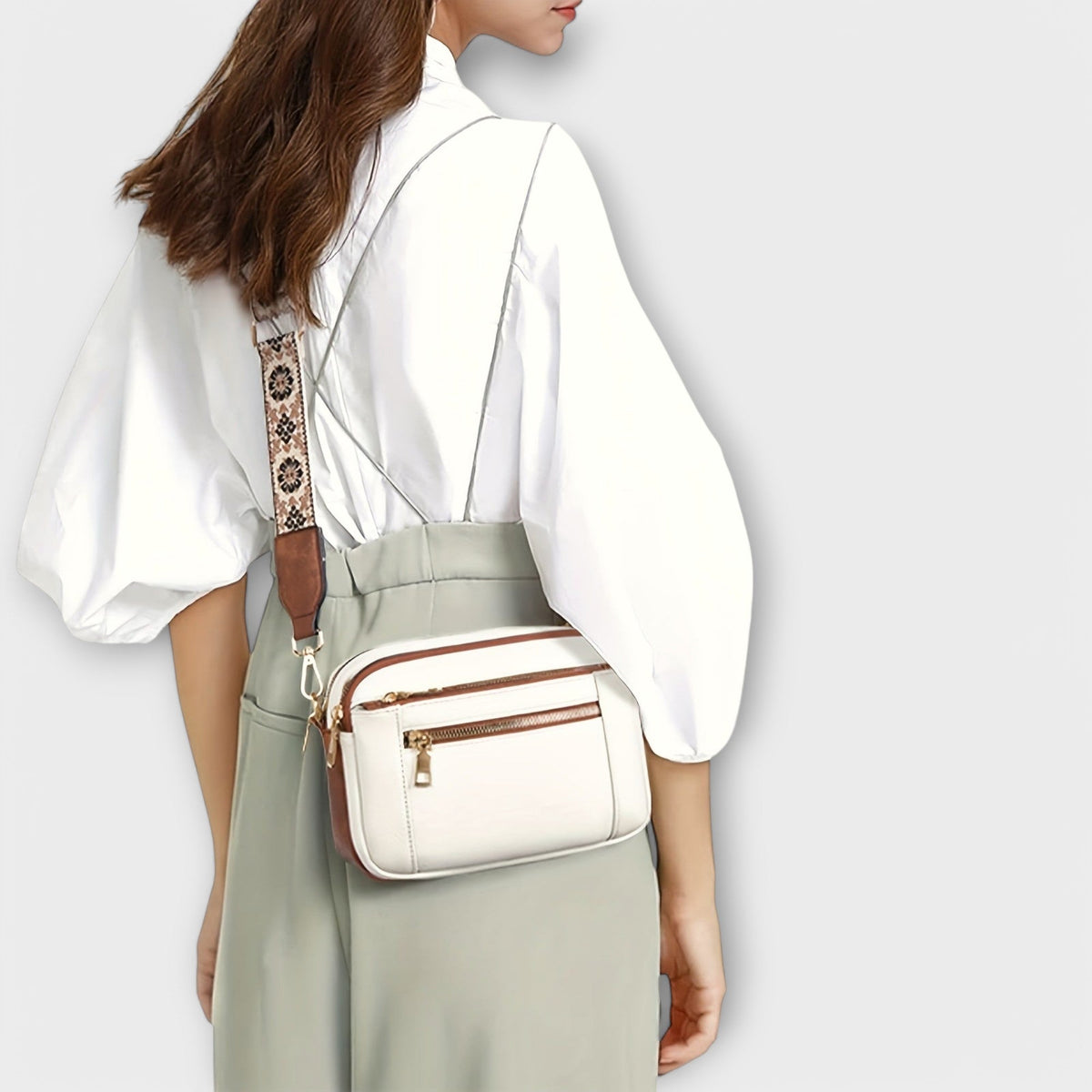 Aurora - Sac à bandoulière en cuir végétalien