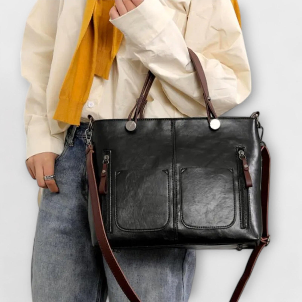 Aurora - Sac en cuir élégant