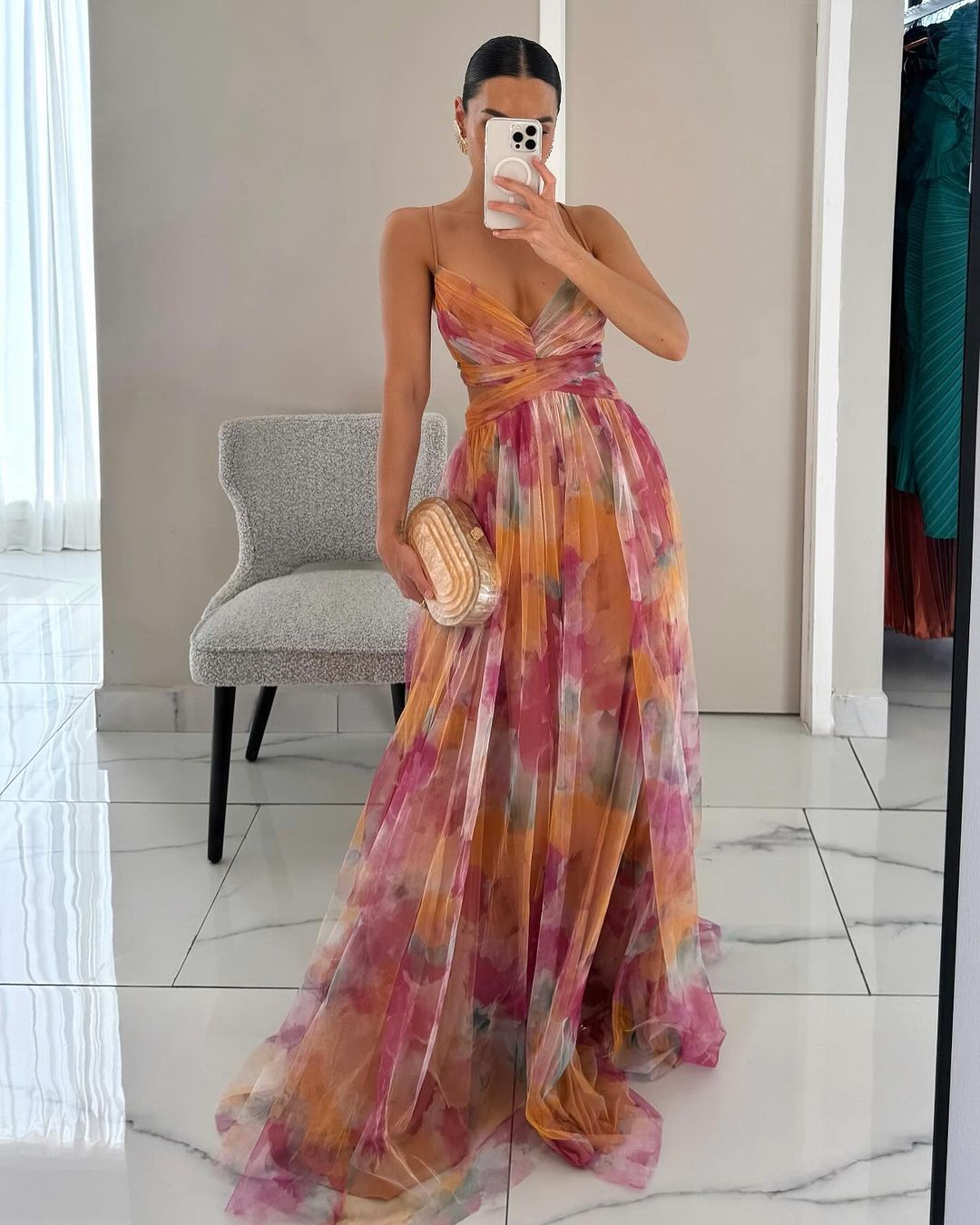 Lefèvre | Robe Maxi Élégance Florale (ÉDITION LIMITÉE!)