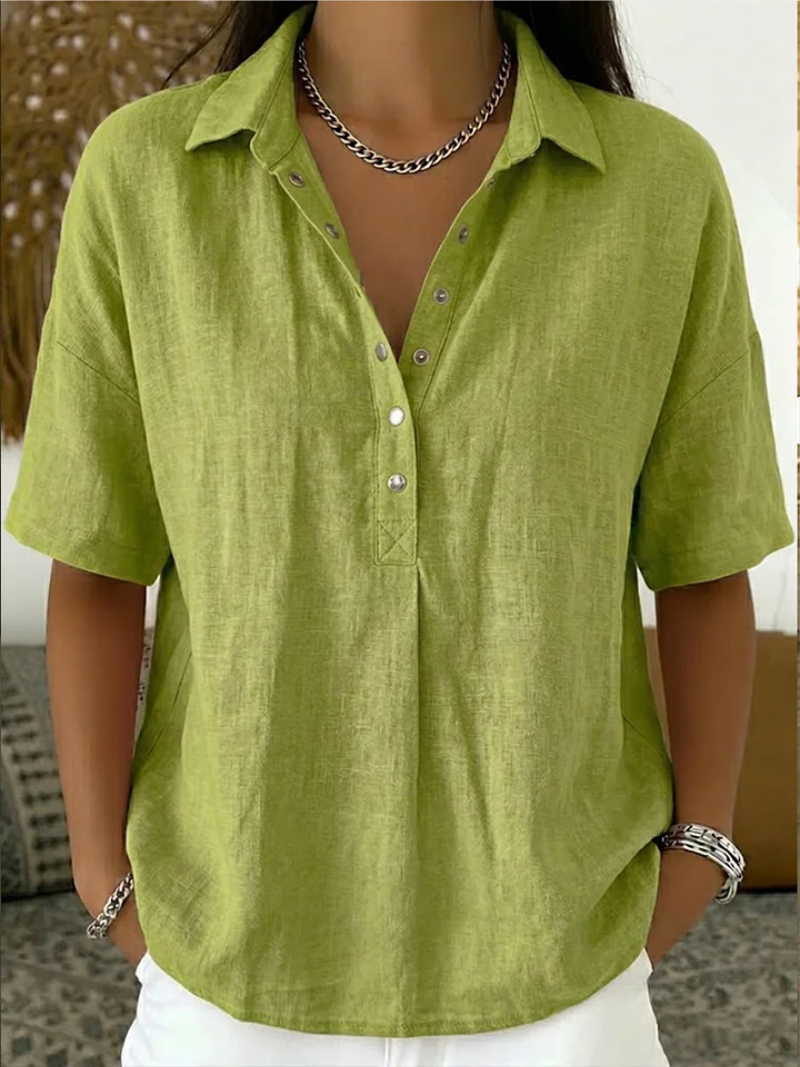 Rachel | Blouse à col pour femmes