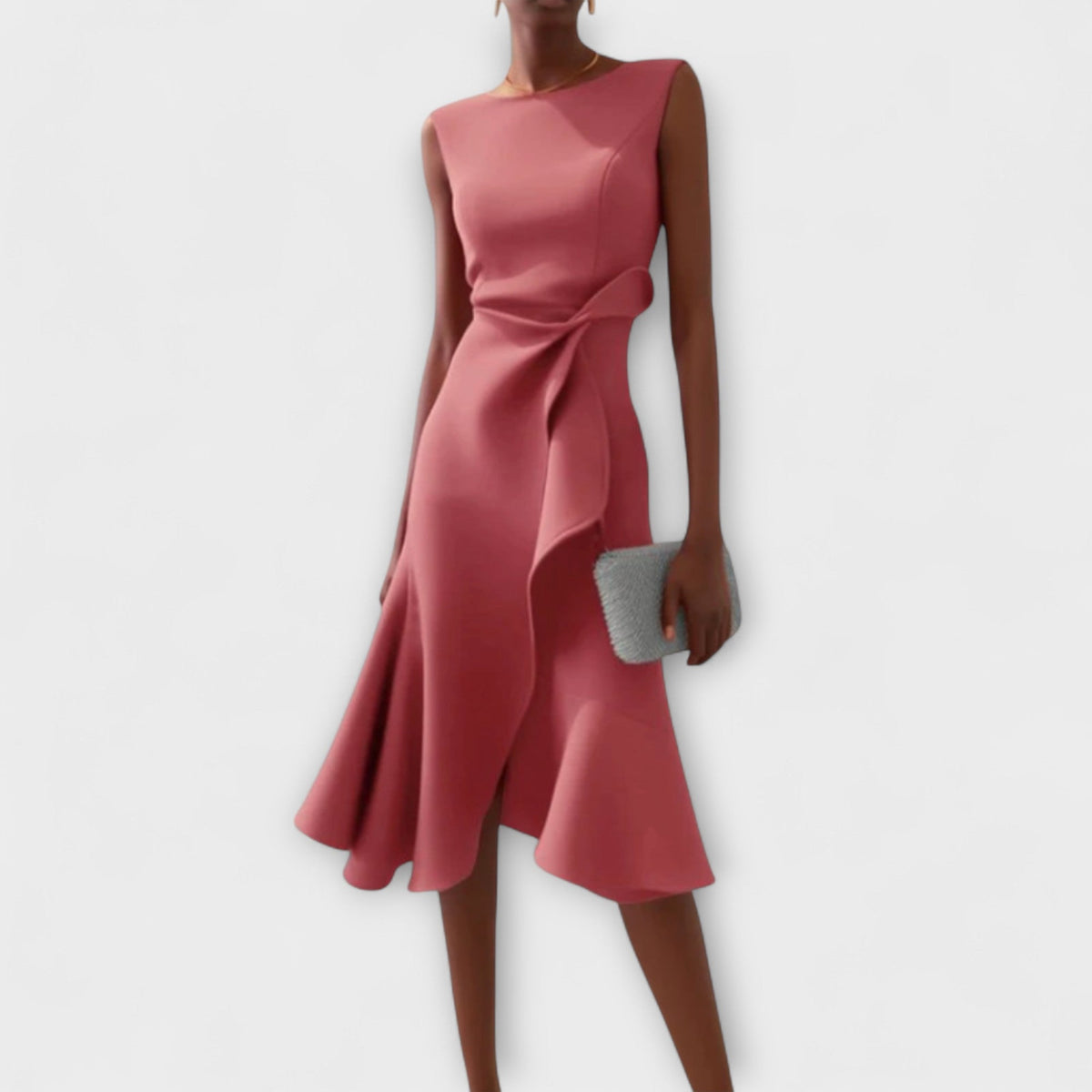 DARLENE | Robe Midi Sophistiquée