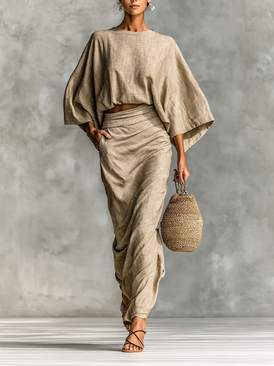 Ensemble en Coton et Lin
