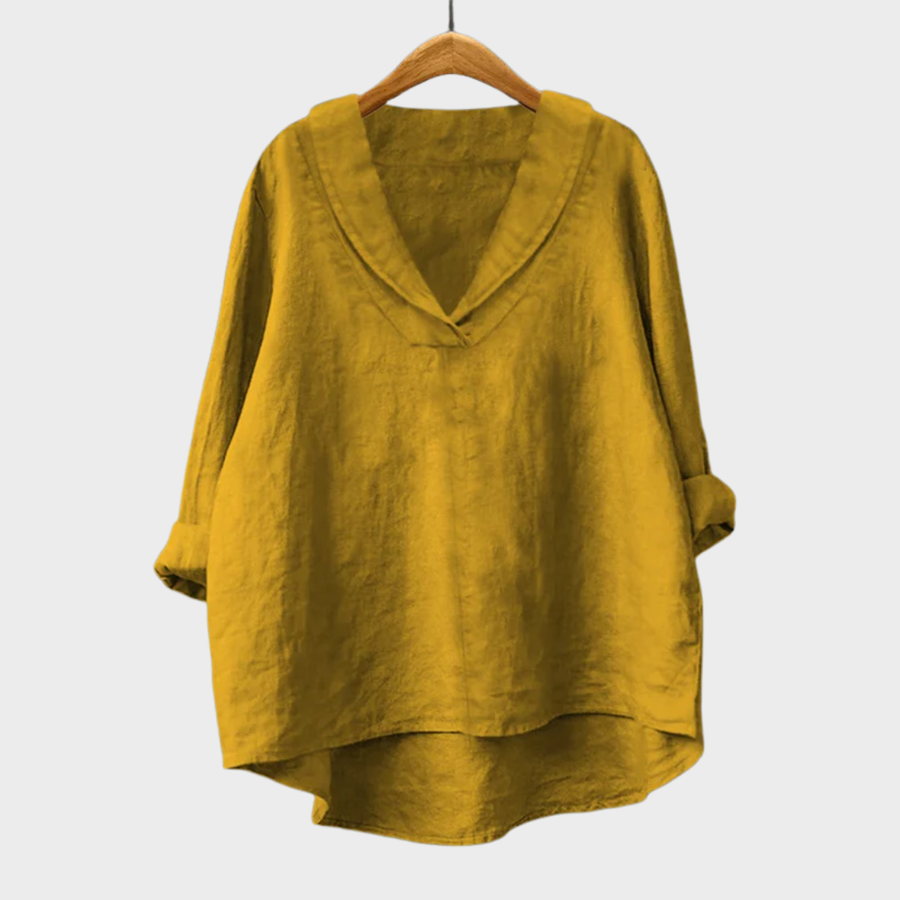 Samantha | Élégante Chemise d'Été en Lin