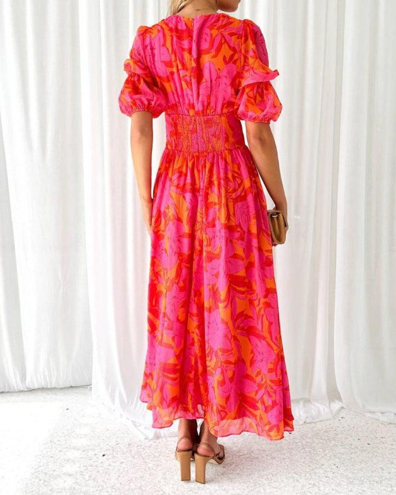 Lefèvre | Robe Maxi Éclat Solaire (ÉDITION LIMITÉE!)