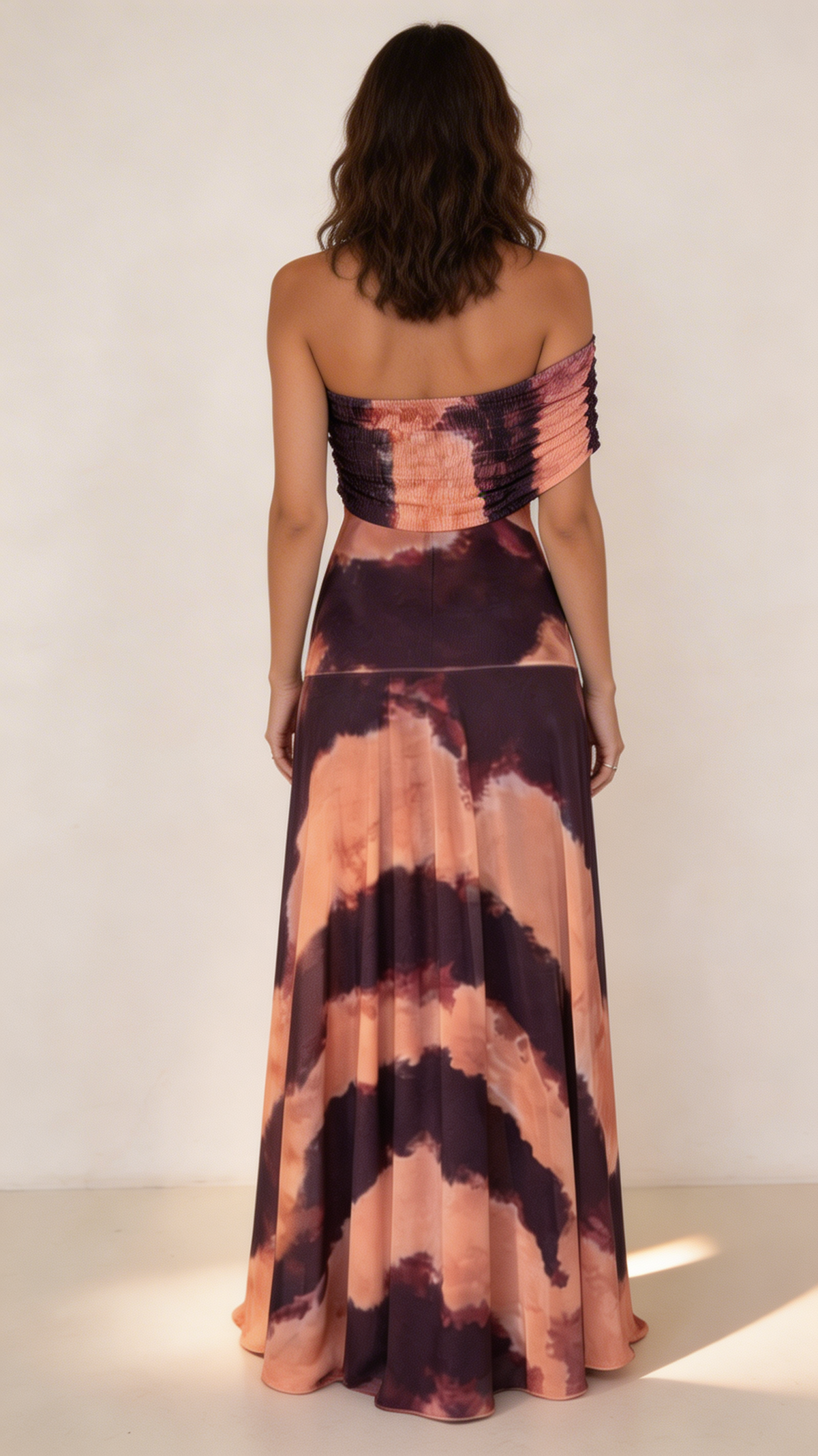 Soleil | Robe maxi tie dye