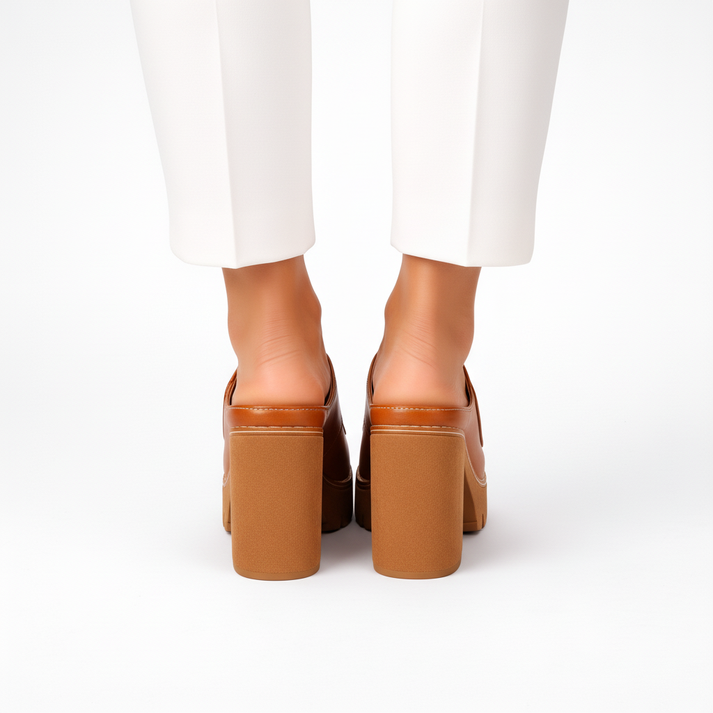 Mizella | Sandales Plateforme Élégantes à Talon Épais