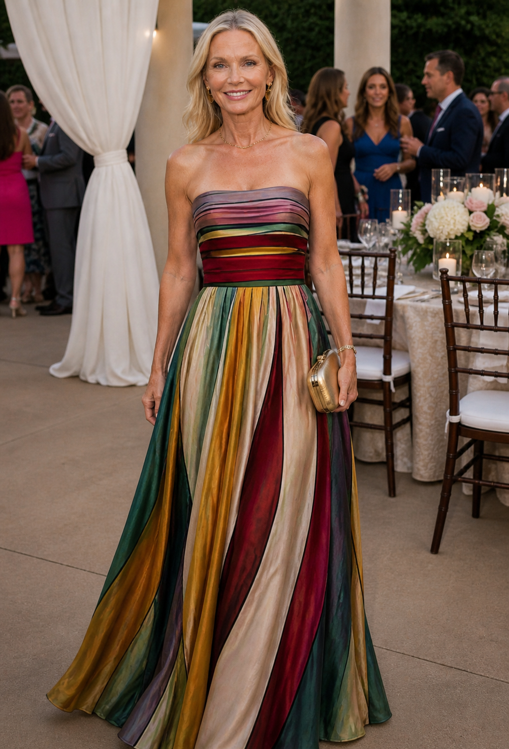 Sofía | Robe A-Line Sans Bretelles