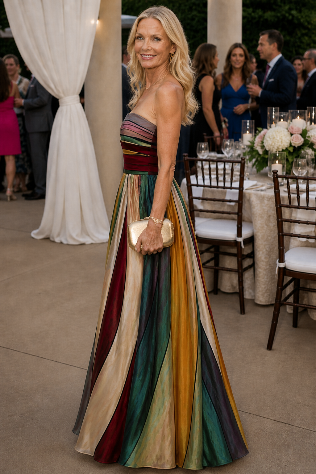 Sofía | Robe A-Line Sans Bretelles
