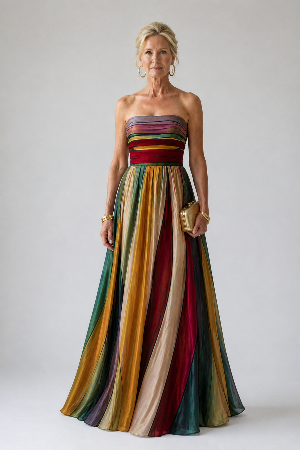 Sofía | Robe A-Line Sans Bretelles