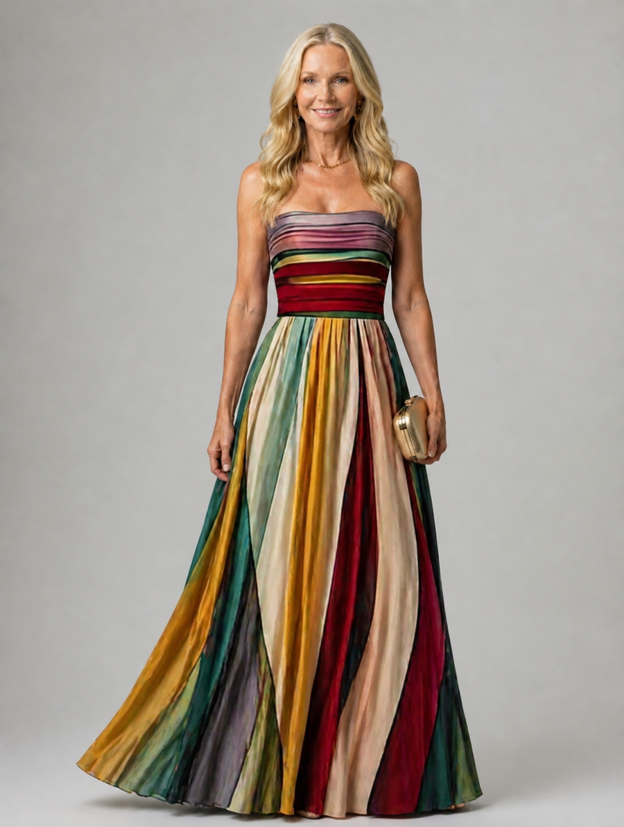 Sofía | Robe A-Line Sans Bretelles