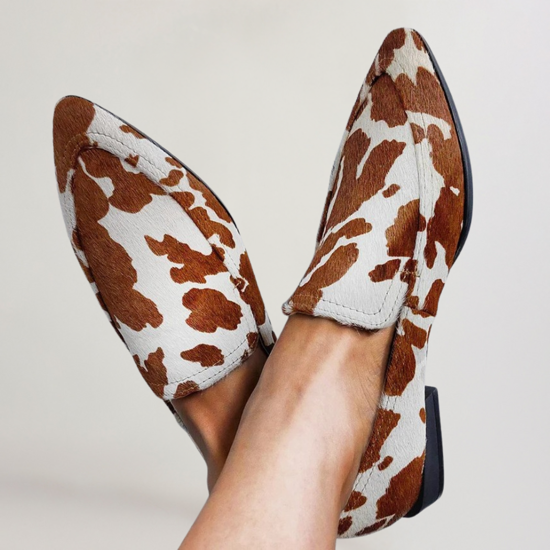 Leona | Loafers Élégants Avec Talon Bas