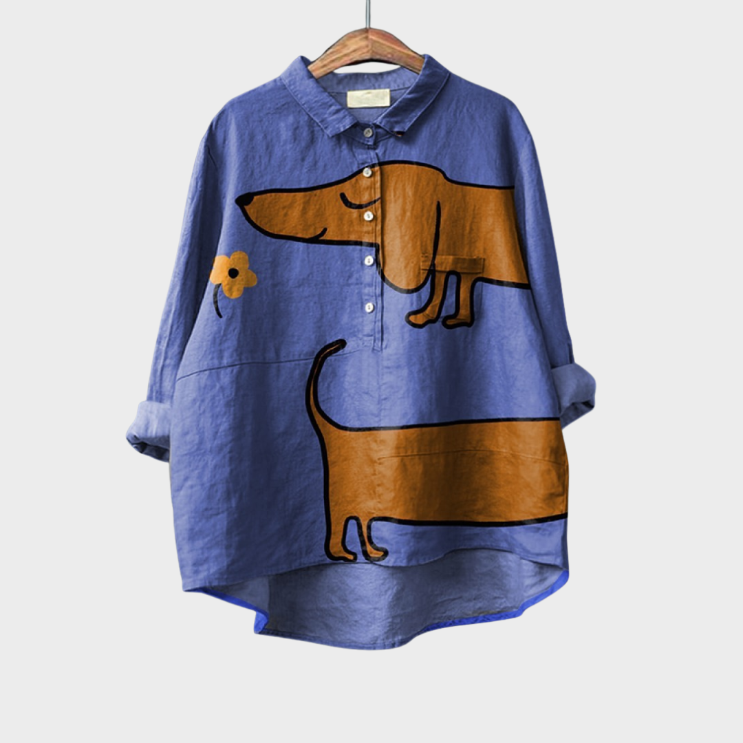 Amélie | Chemise d'Été Élégante en Lin