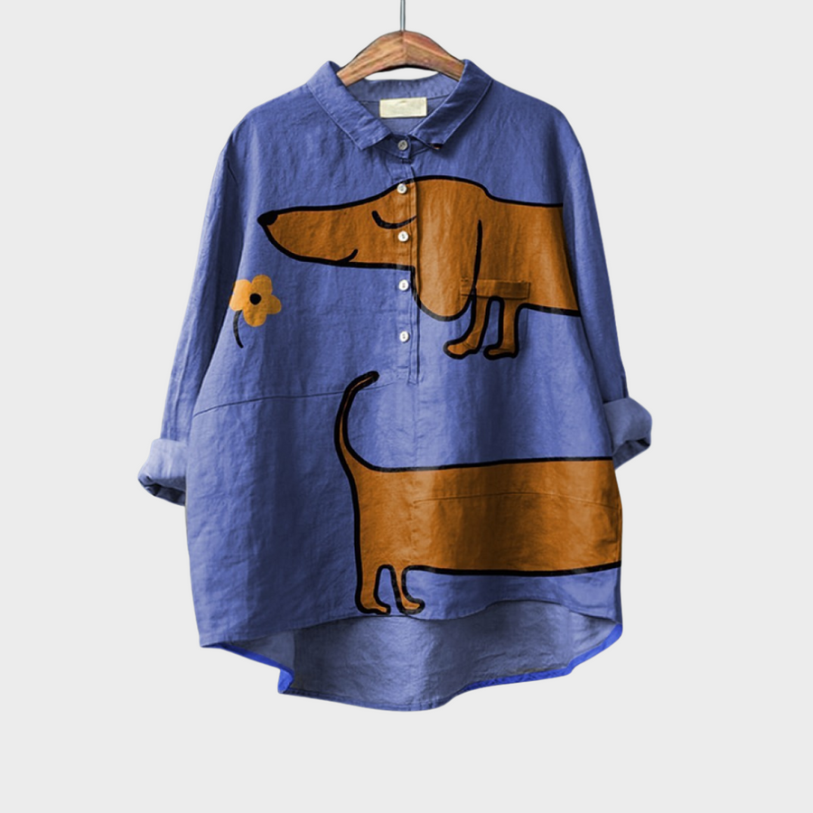 Amélie | Chemise d'Été Élégante en Lin