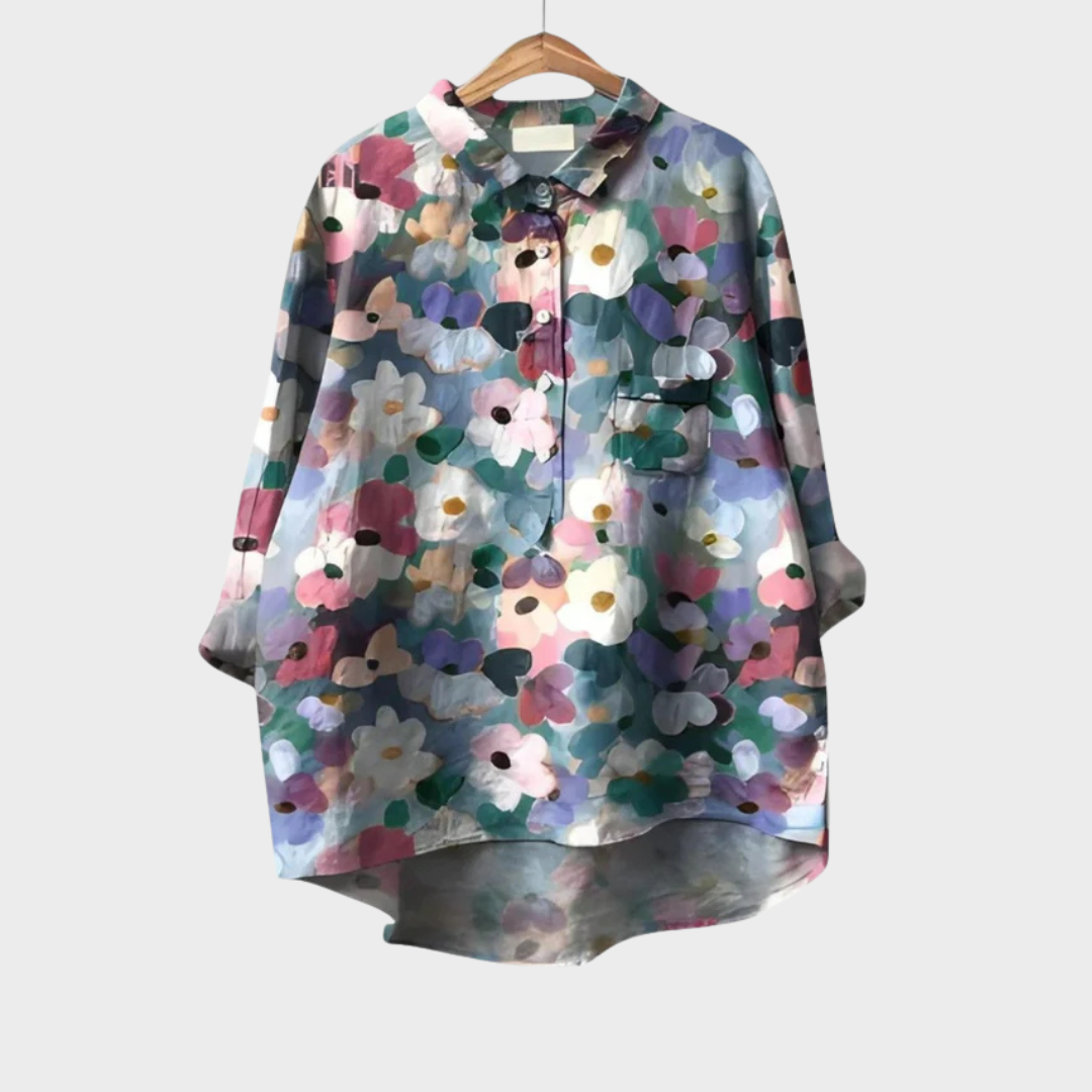 Elise | Chemise d'Été Élégante en Lin