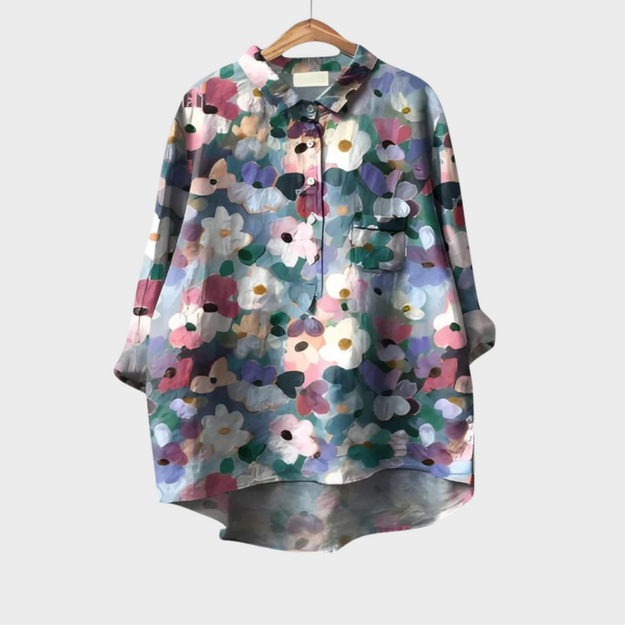 Elise | Chemise d'Été Élégante en Lin