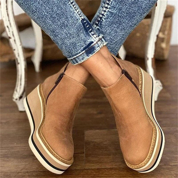 Bottes en Cuir Élégantes Slim-Fit