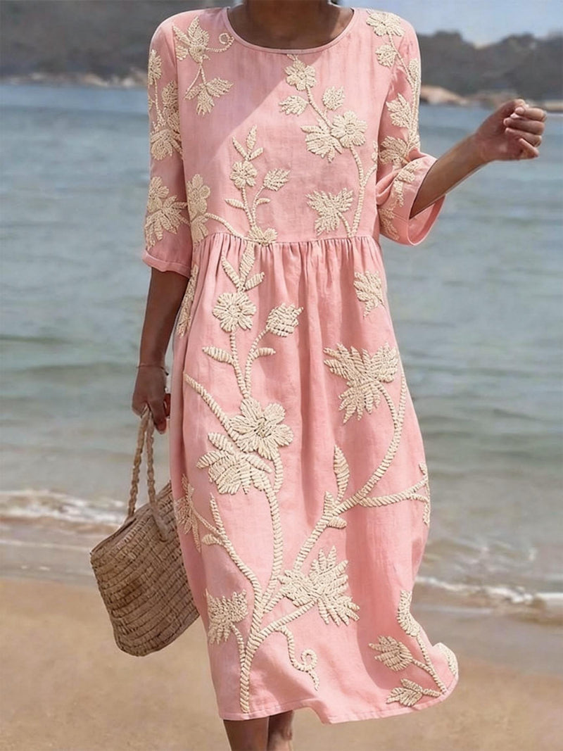 Eleonora™ | Robe Vintage Brodée