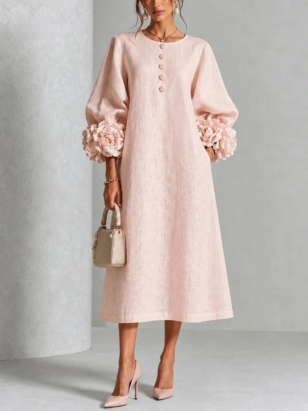 Rosalie | Robe Fleurie Midi