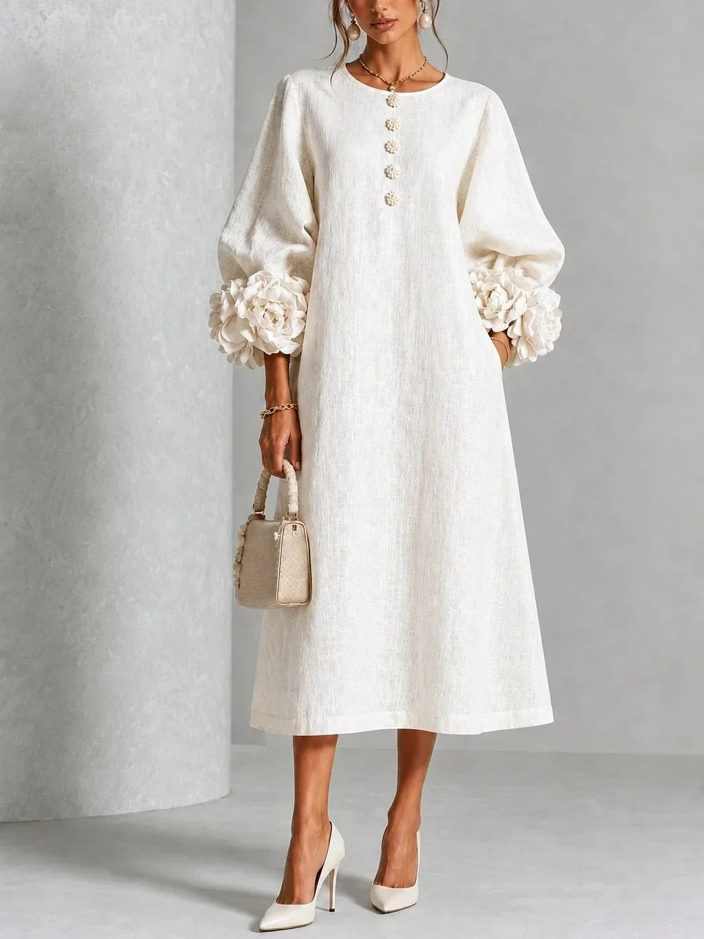 Rosalie | Robe Fleurie Midi