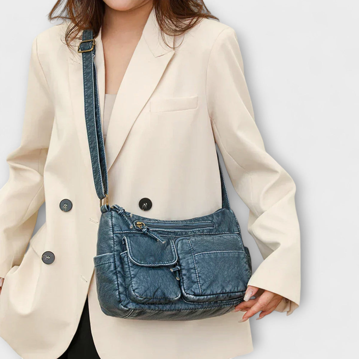 Fenix - Sac en cuir Vintage Old Skool