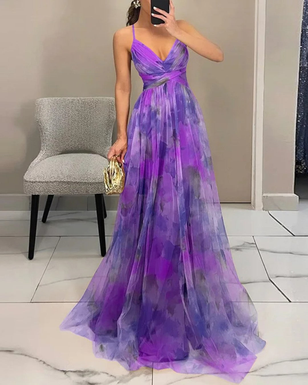 Lefèvre | Robe Maxi Élégance Florale (ÉDITION LIMITÉE!)