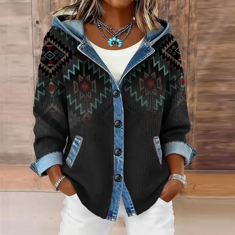 Amélie™ Veste en denim mélangé