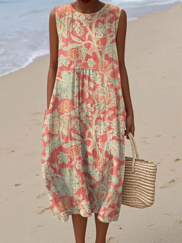 Beth | Robe Midi Florale