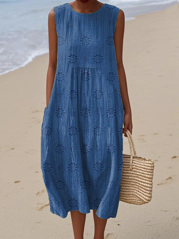 Sara | Vestido Midi Fantasía