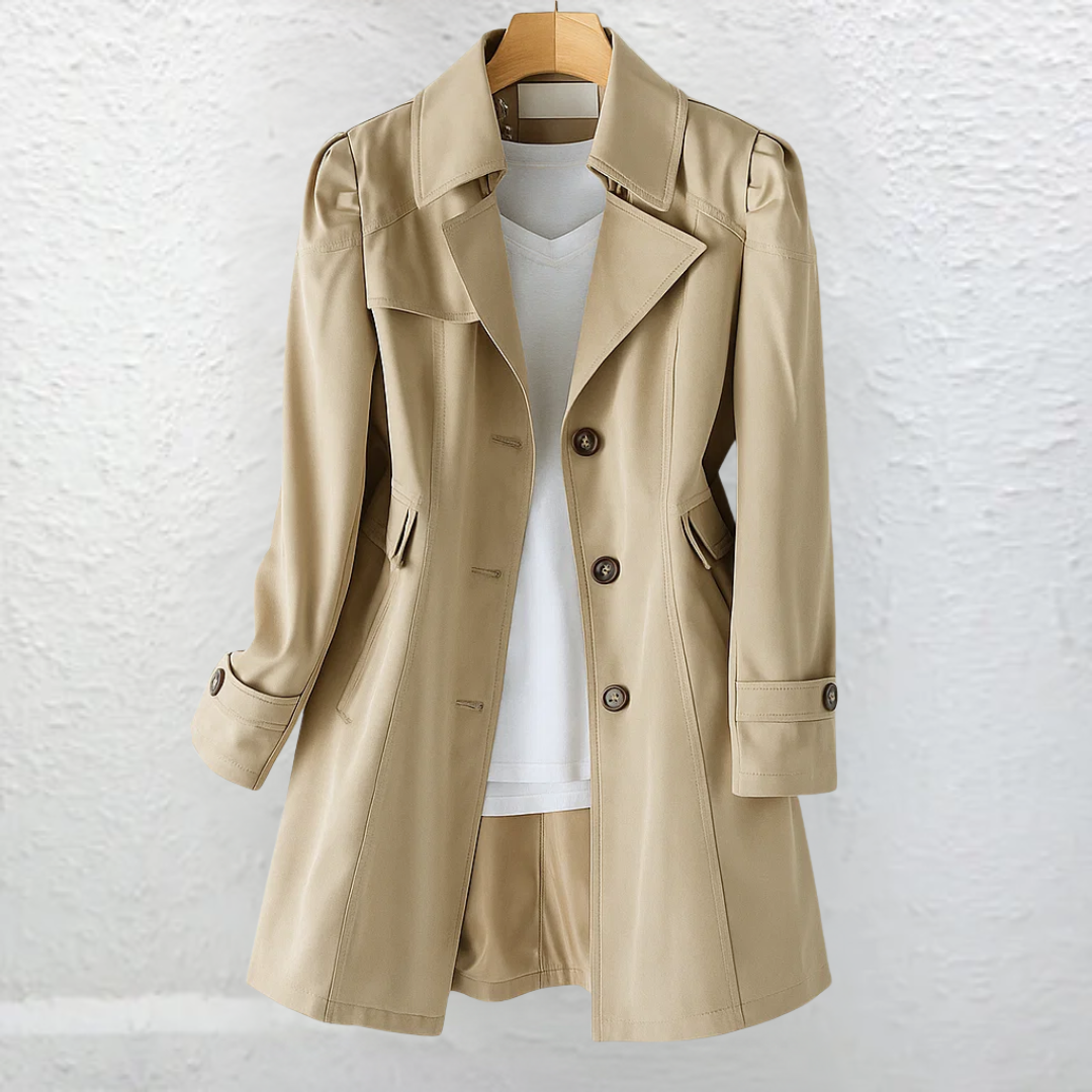 Caterina™ | Manteau Vintage Élégant