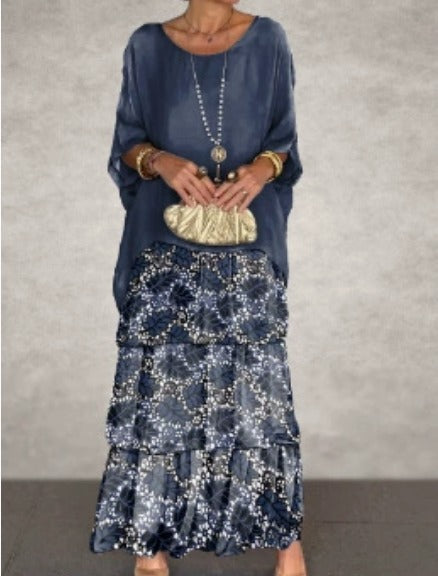Lara | Élégant Robe Maxi Fluide