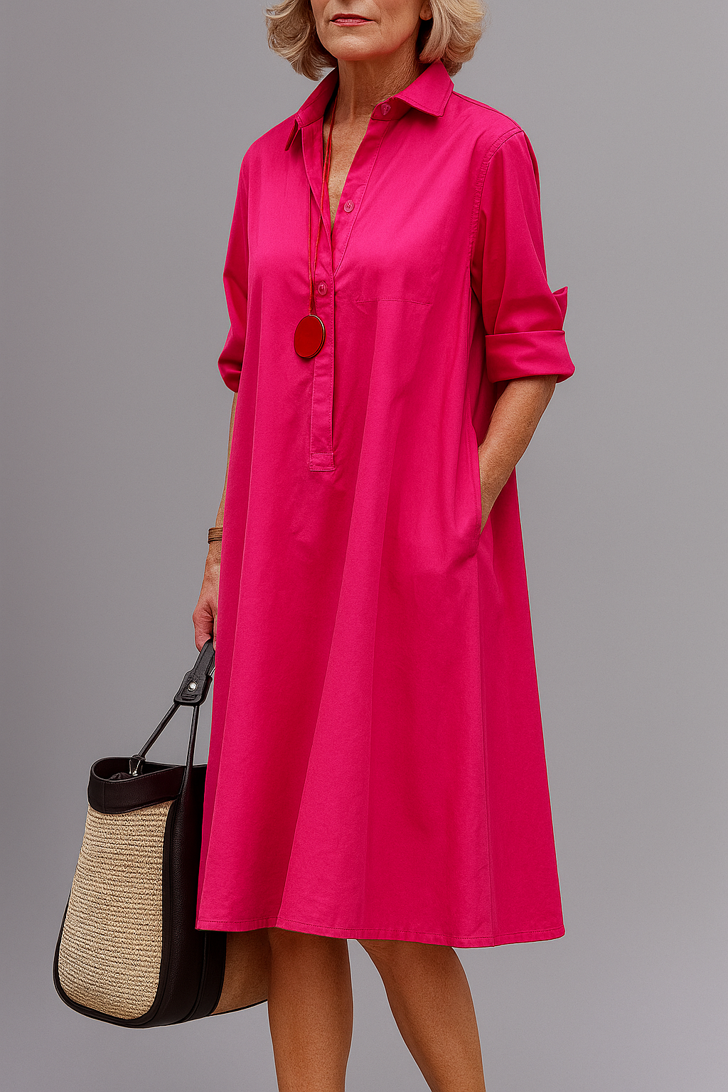 Wilma - Robe Midi Élégante