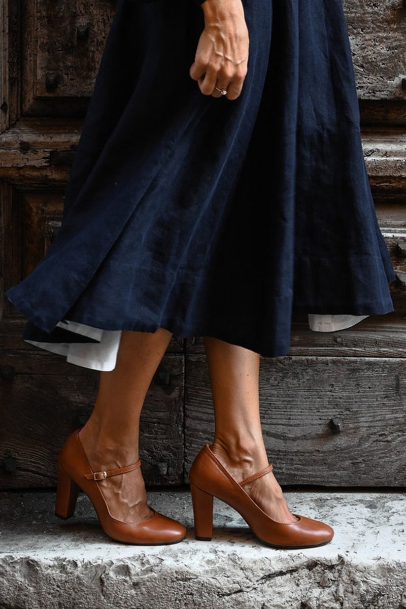 Nina | Sandales à talons bas