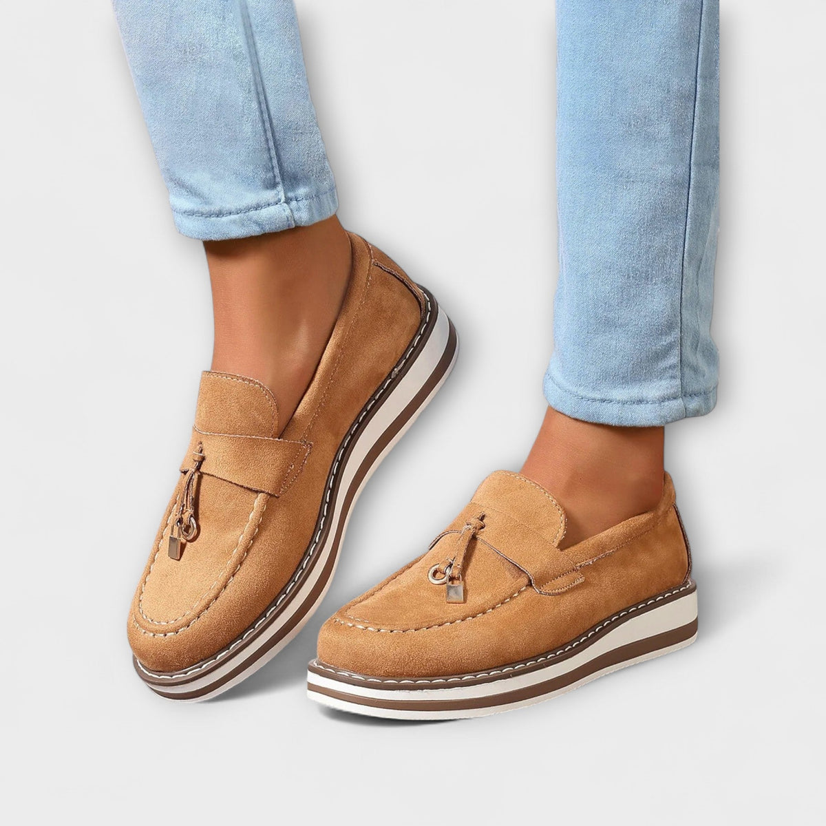 LUISA | Chaussures décontractées à bout rond, au style moderne et au confort quotidien