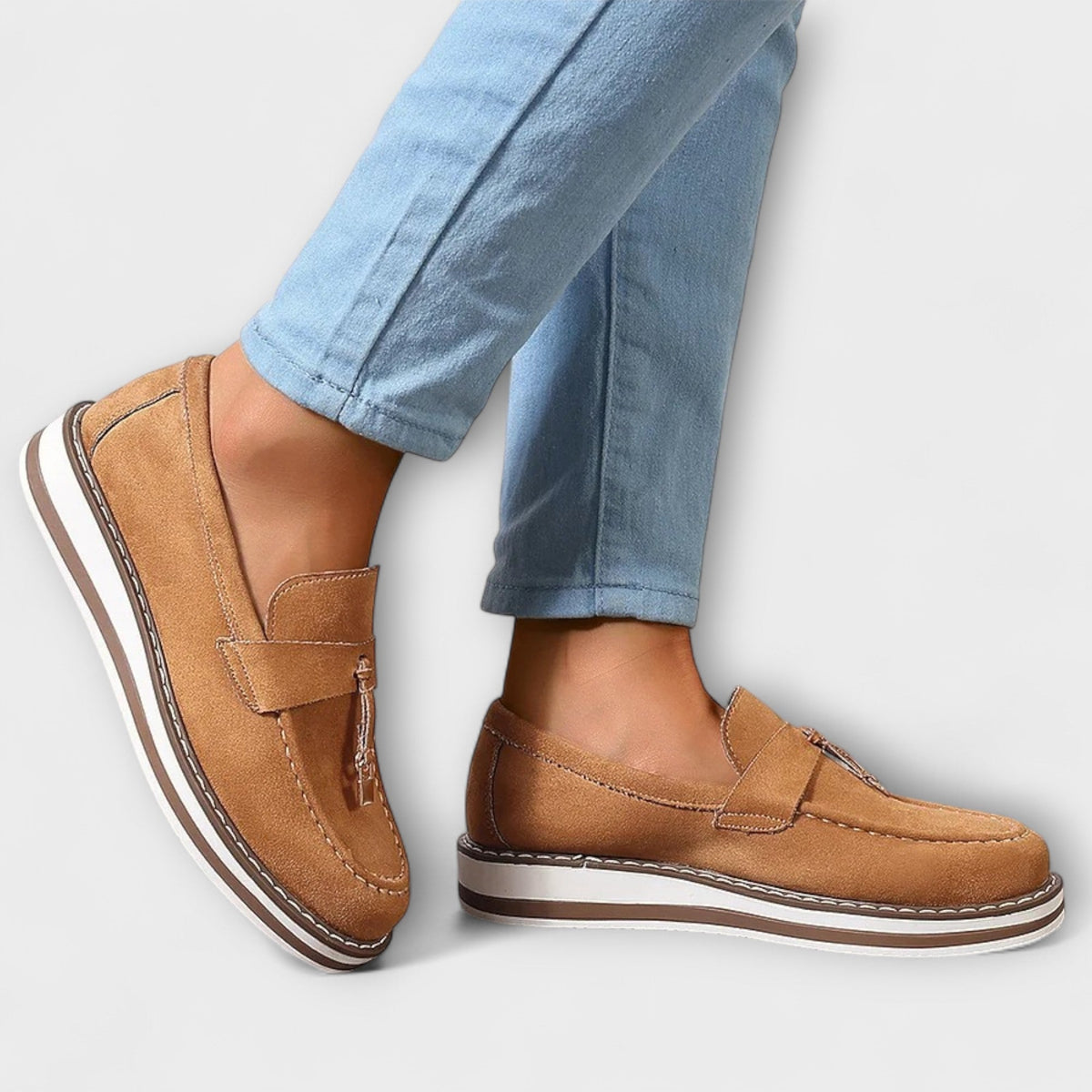 LUISA | Chaussures décontractées à bout rond, au style moderne et au confort quotidien