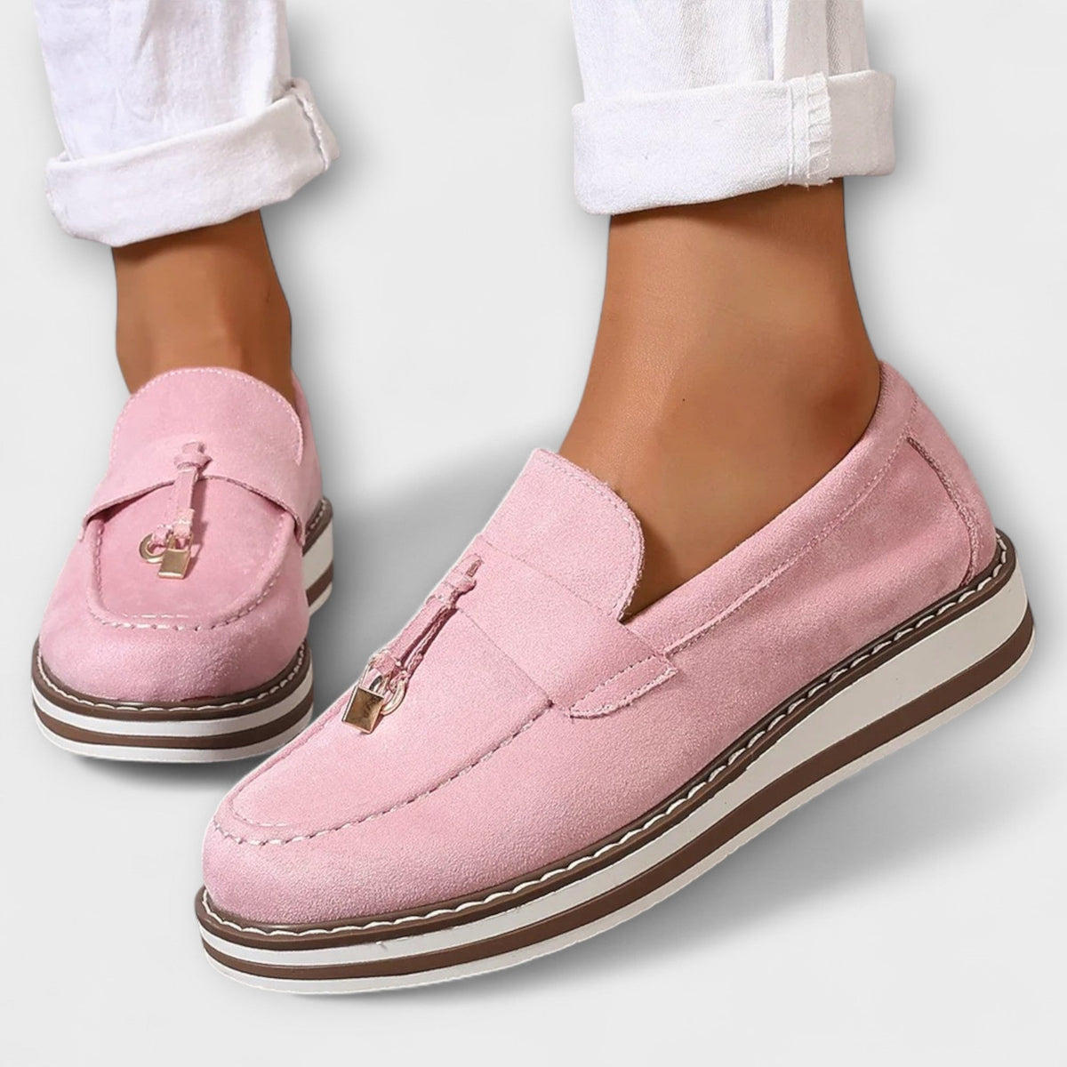 LUISA | Chaussures décontractées à bout rond, au style moderne et au confort quotidien